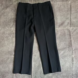 Men's Vintage 70's Levi's Action Slacks USA Blue Dacron Dress Pants Sz 38 x 30